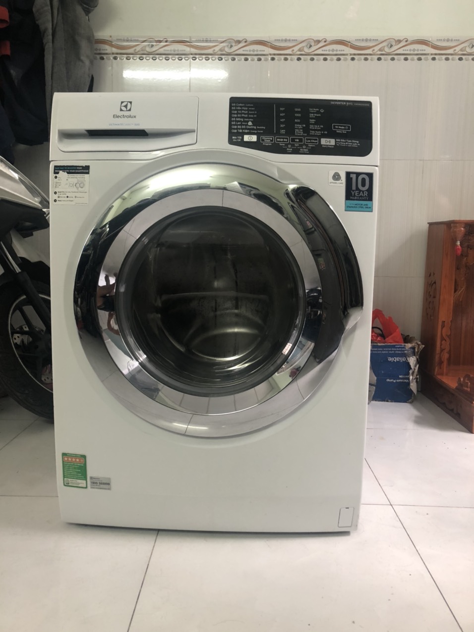 Máy giặt Electrolux 8kg đời 2019 cũ