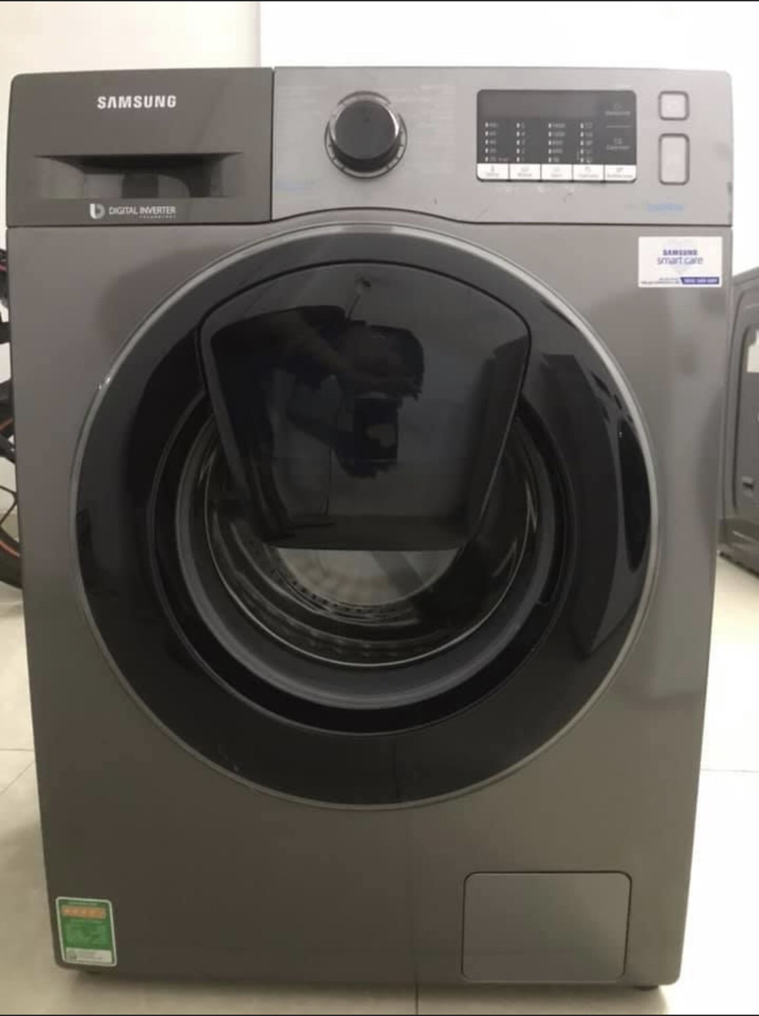 Máy giặt Samsung inverter 10kg đời 2019 mới 99%