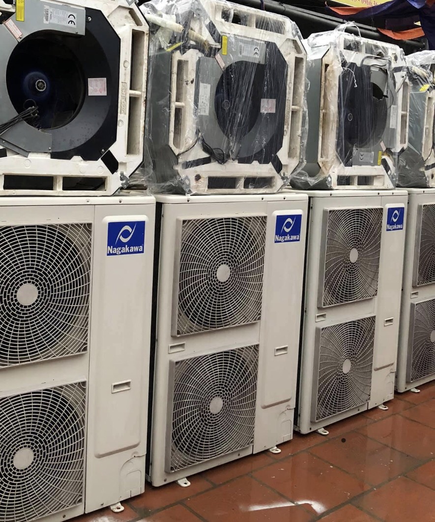 Máy lạnh âm trần Nagakawa 4hp Cũ