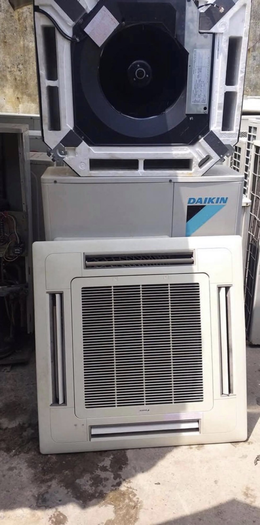 Máy Lạnh Daikin âm Trần Gas R410a 3hp Cũ