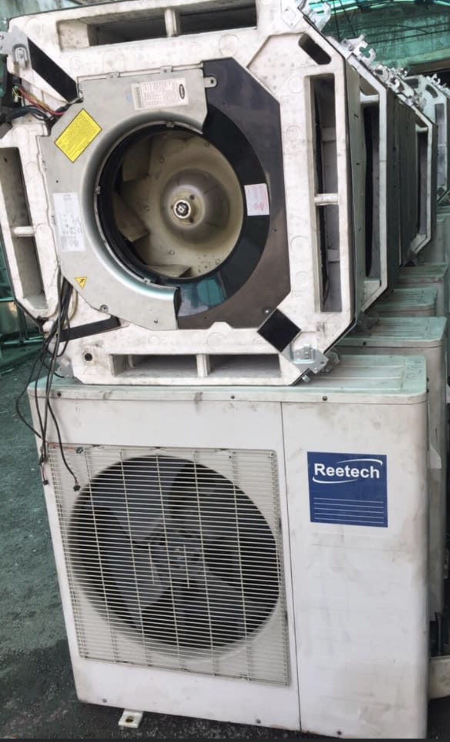 Máy lạnh Reetech 4.5hp Cũ