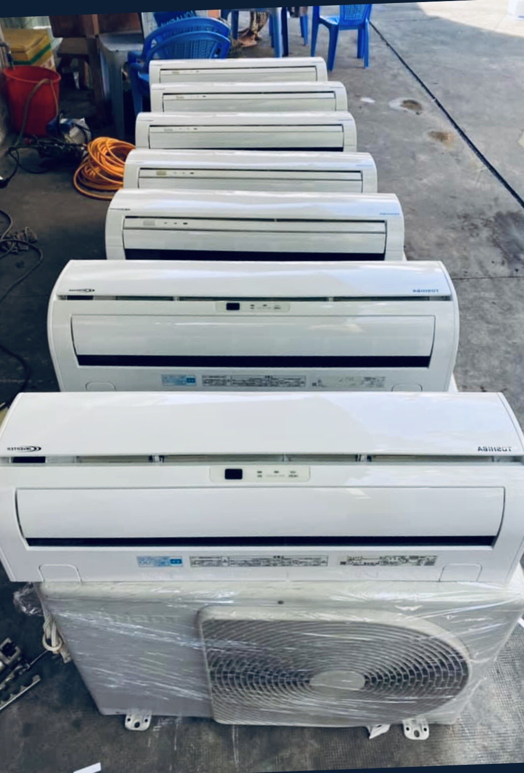Máy lạnh Toshiba 1hp Cao Cấp Nội Địa Nhật