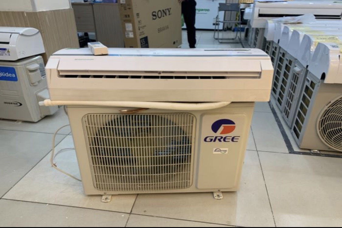 Máy Lạnh Gree 1hp Inveter Gas R410 Mới 95%