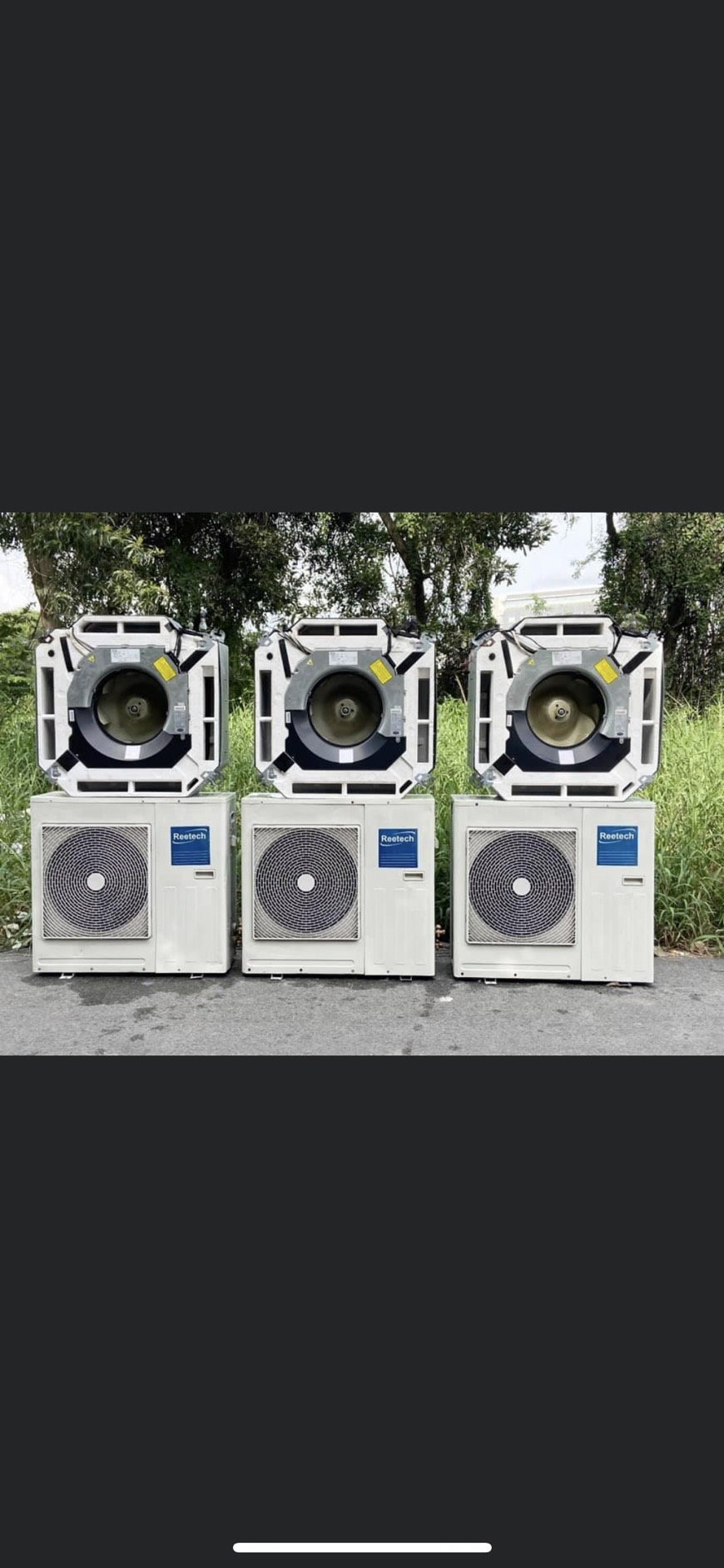 Máy Lạnh Media âm trần 5hp cũ