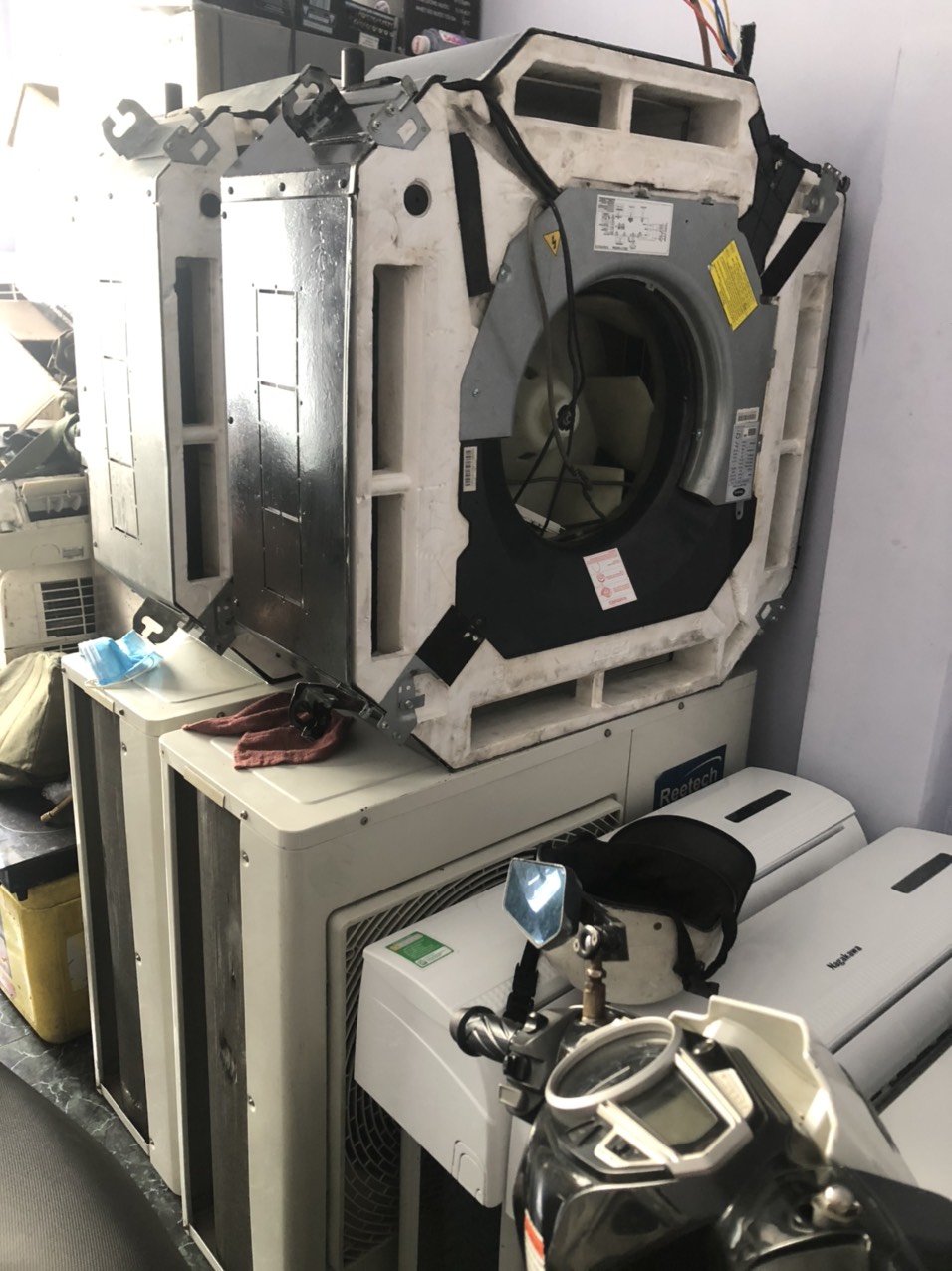 Máy Lạnh Reetech 5hp Gas R22 Cũ