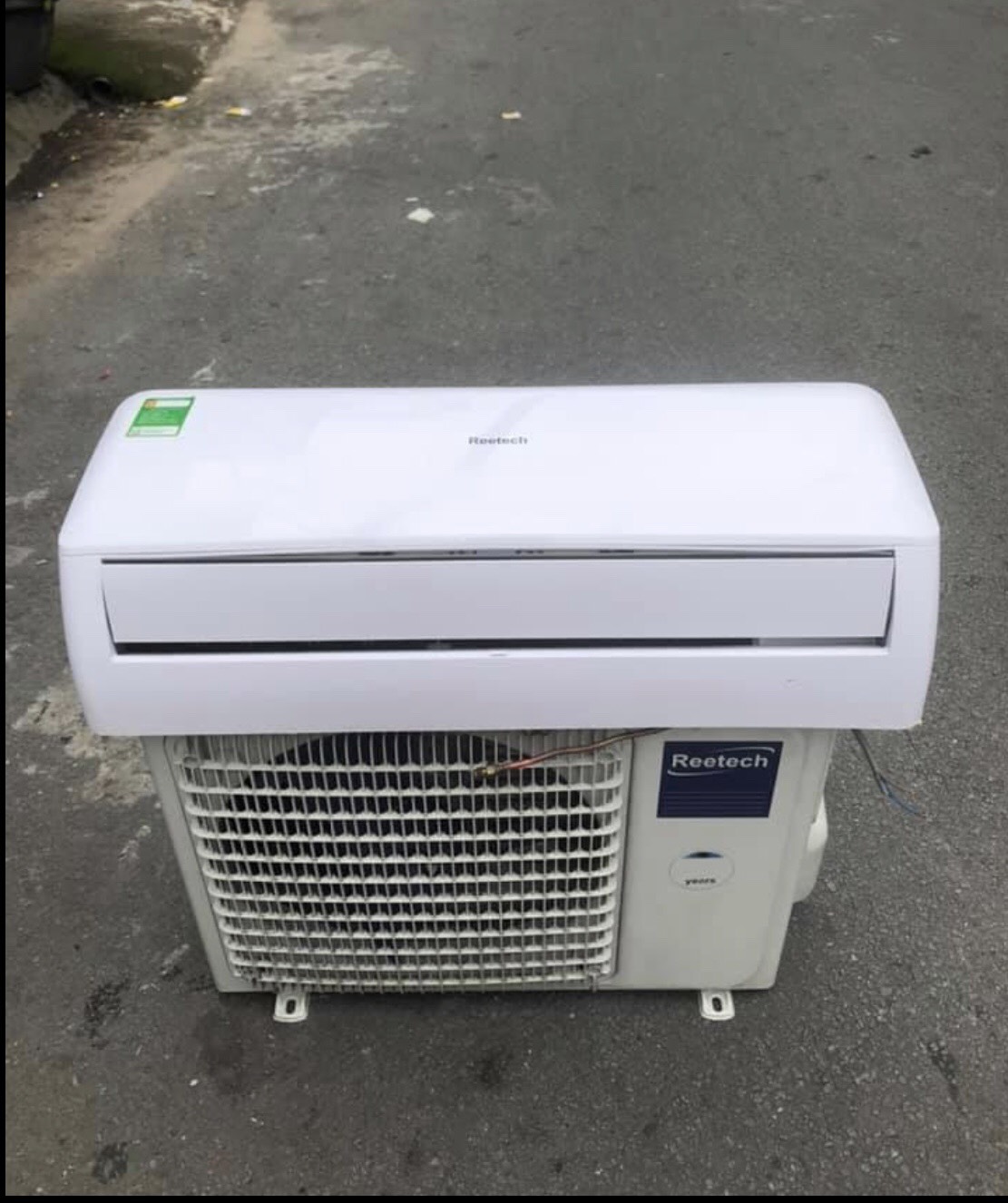 Máy Lạnh Reetech 1.5hp Gas R410a Mới 95%